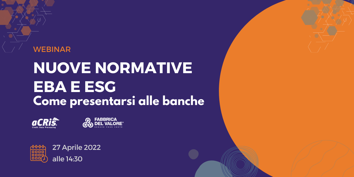 come presentarsi alle banche nuove normative eba